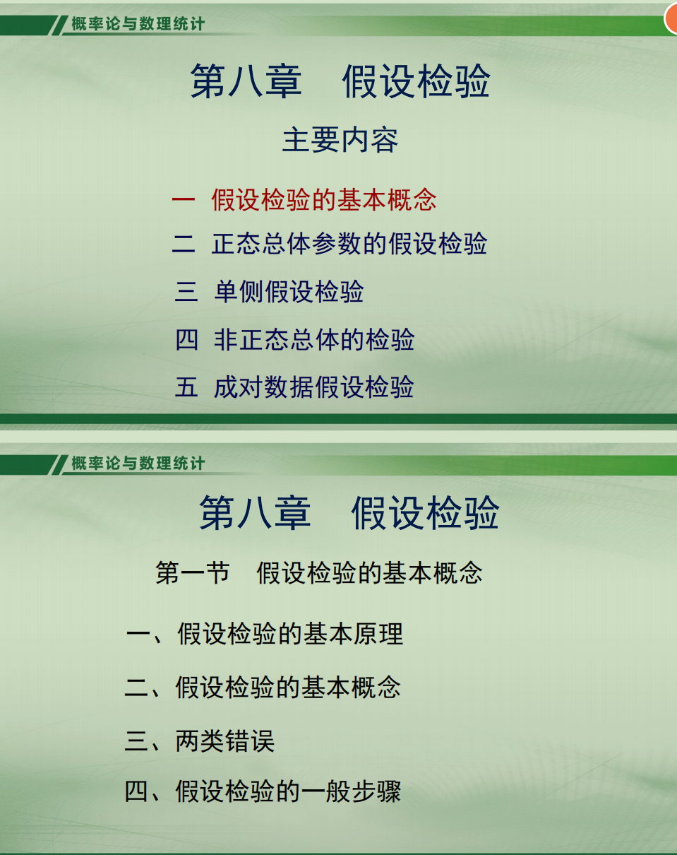 概率论课件第八章